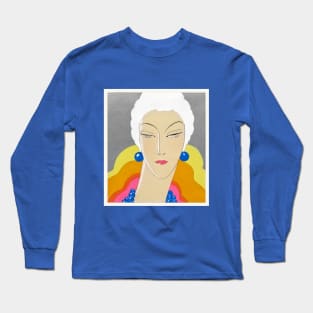 fashion illustration (1928) Long Sleeve T-Shirt